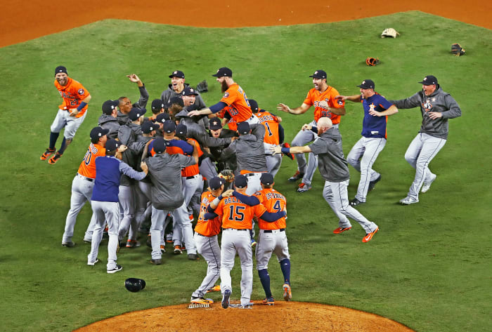 Luhnow is now a long way from celebrating the Astros' 2017 World Series title.